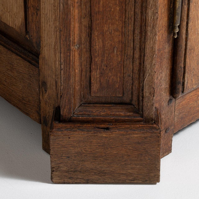 Early 19th Century Early 19th Century France Honey Oak Carved Oak Sideboard For Sale - Image 5 of 11