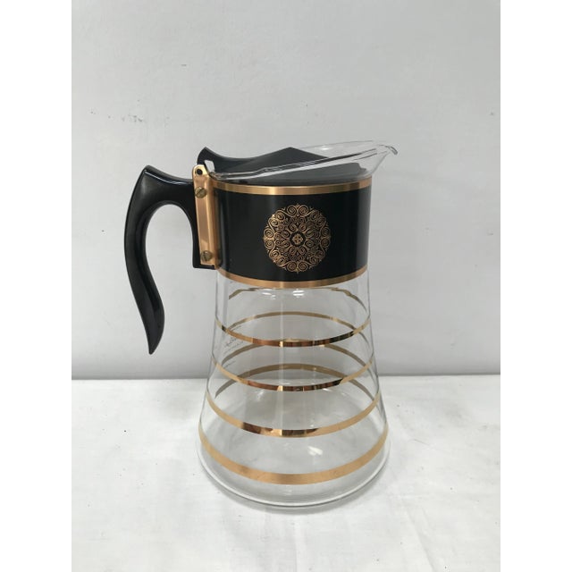Hollywood Regency Vintage David Douglas Flame Ware Coffee Carafe For Sale - Image 3 of 8