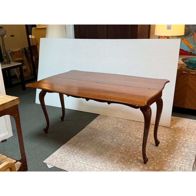 Vintage Convertible Table to Console For Sale - Image 4 of 16