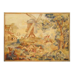 Late 19th Century French Allegorical Tapestry
