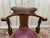 Swivel Boat Desk Chair in Mahogany For Sale - Image 3 of 8