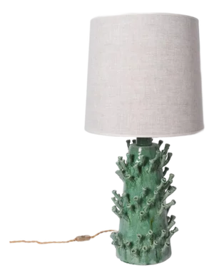 Belize Green Lamp by Barracuda Interiors