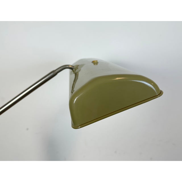 Industrial German Adjustable Flourescent Table Lamp, 1960s For Sale - Image 17 of 18