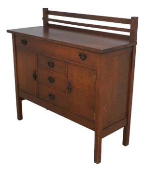 Gustav Stickley Vintage Mission Oak Sideboard