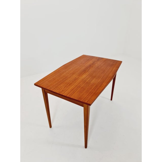 Wood German Teak Dining Table from Lübke, 1960s For Sale - Image 7 of 16
