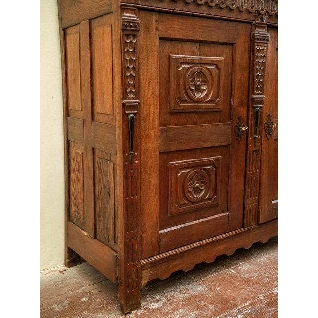 2000 - 2009 17th Century Flemish Renaissance Cabinet For Sale - Image 5 of 16