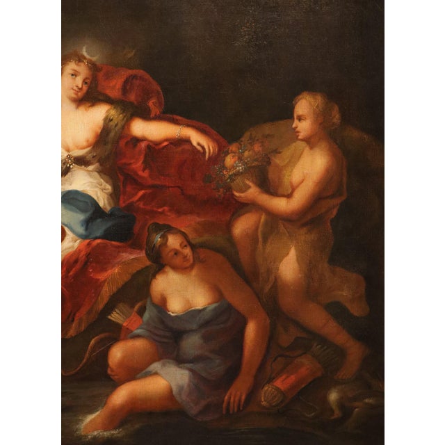 Antoine Coypel, Diana with Her Nymphs, 1720, Oil on Canvas For Sale - Image 12 of 15