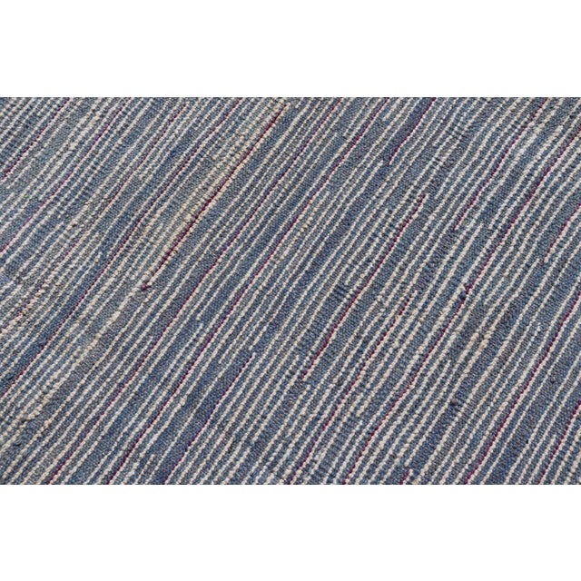 Keivan Woven Arts Large Modern Moroccan Rug in Minimalist Design 9'10 X 14'1 For Sale - Image 12 of 12