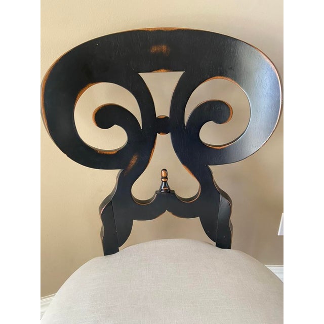Wood Pair of Vanguard Biedermeier Side Chairs For Sale - Image 7 of 8