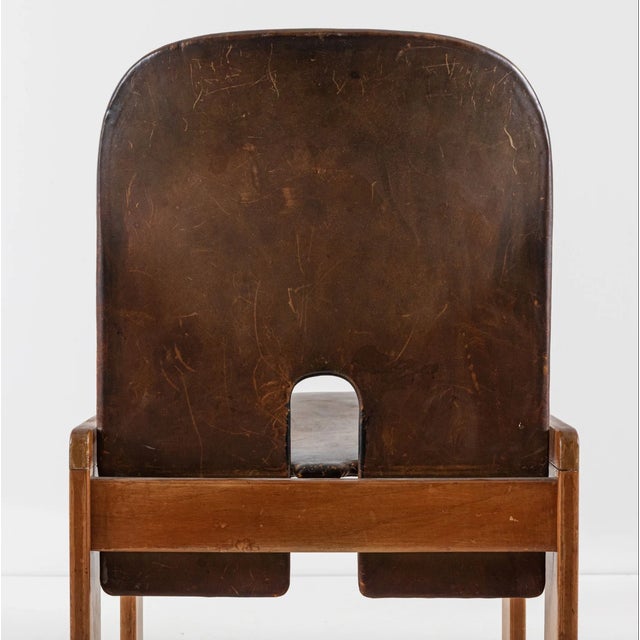 Model 121 Chairs by Afra & Tobia Scarpa for Cassina, 1960s, Set of 6 For Sale - Image 3 of 8