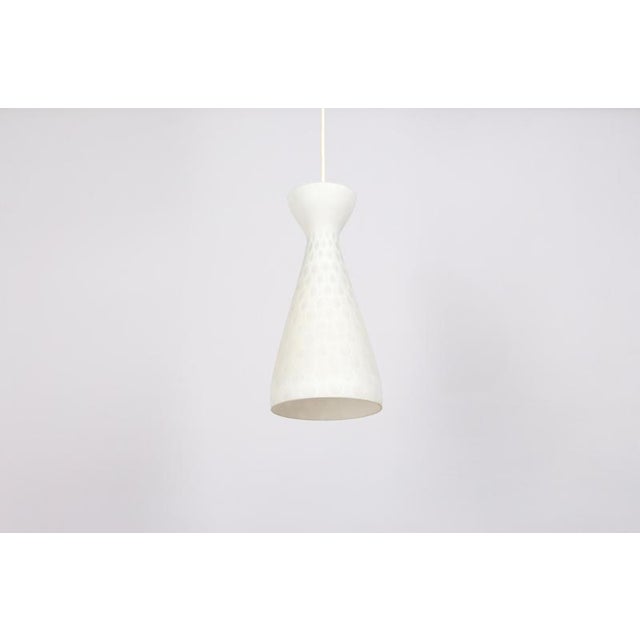 Small Pendant Light attributed to Gangkofner for Peill & Putzler, Germany, 1950s For Sale - Image 6 of 10