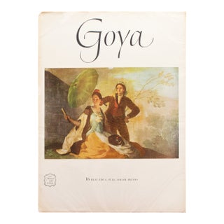 1954 "Goya", Vintage Portfolio of 16 Full Color Prints For Sale