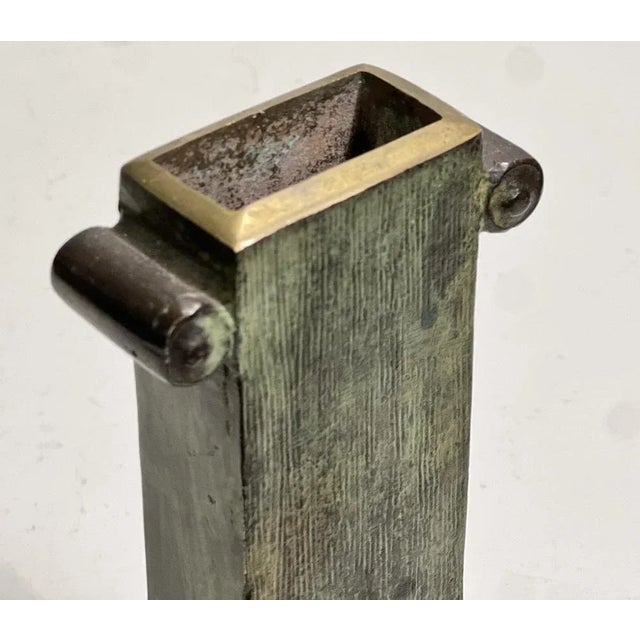 Exclusive Bronze Vase by Böwi Bronze, 1930s For Sale - Image 6 of 13