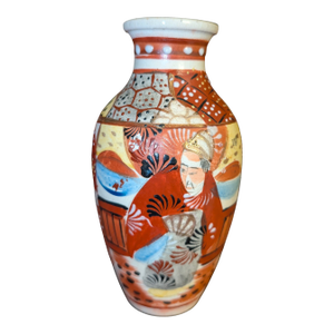 Antique Japanese Satsuma Cabinet Vase