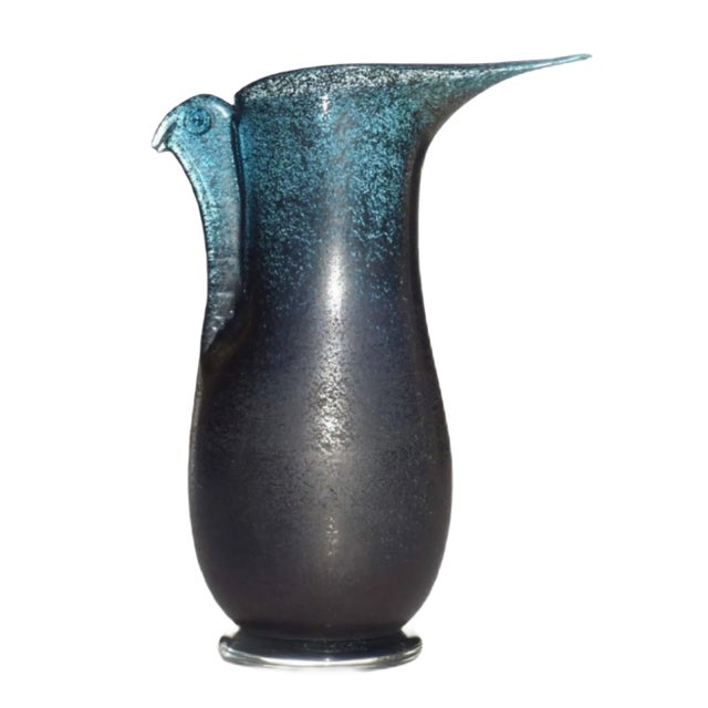 Barbarico Murano Glass Vase by Ercole Barovier, 1970s For Sale