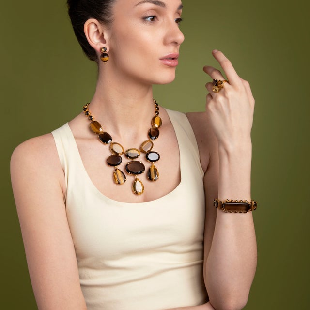 2020s Nicky Studs, Turquoise, Clip On For Sale - Image 5 of 6