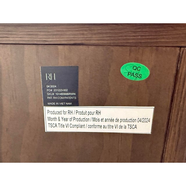 Restoration Hardware Ciro Closed Nightstands, Pair For Sale - Image 12 of 12