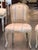 French Pair of 19th Century French Painted Side Chairs For Sale - Image 3 of 9