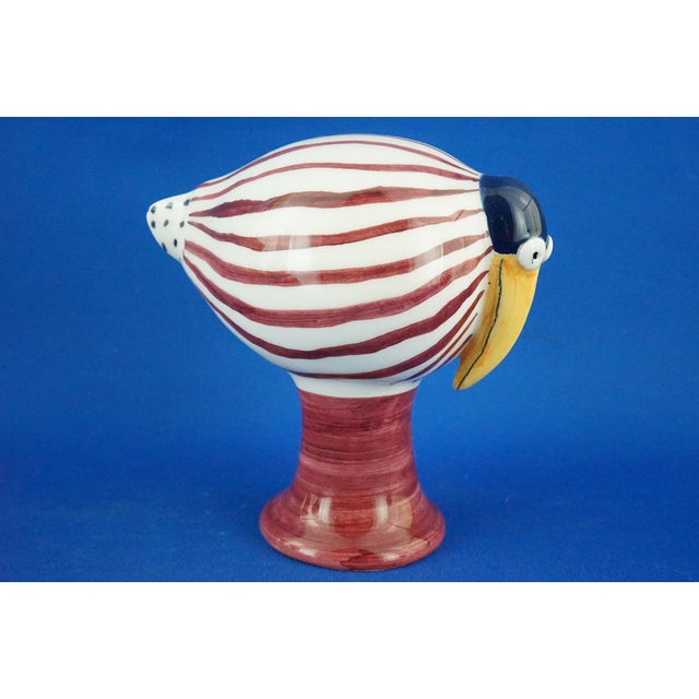 Art Deco Ceramic Pelicans or Toucans, 20th Century, Set of 2 For Sale - Image 13 of 18