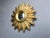 Vintage Golden Sunburst Mirror, 1960s For Sale - Image 9 of 9