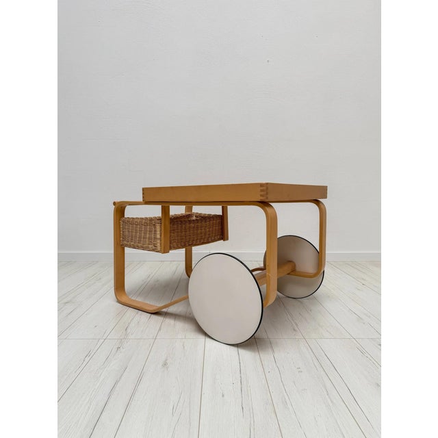 Vintage Model 900 Tea Trolley by Alvar Aalto for Artek For Sale - Image 10 of 10