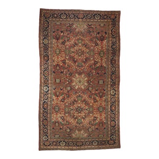 Late 19th Century Persian Sultanabad Rug, 11'05 X 20'00 For Sale