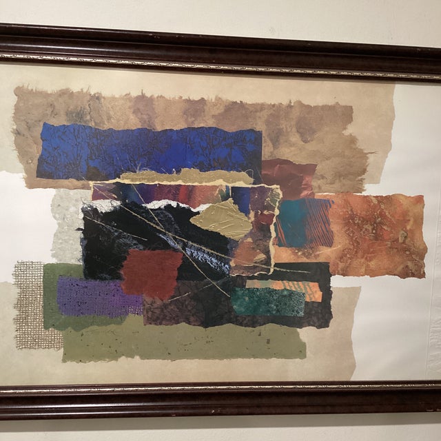 Late 20th Century 20th Century Modern Abstract Art Print “ Matrix “ by Steve Strickland For Sale - Image 5 of 12