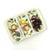 Whimsical Hand-Painted Compartmentalized Ceramic Serving Platter, Italy For Sale - Image 4 of 9