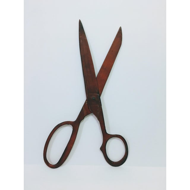 Giant Vintage Scissors Wall Decor Chairish