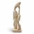 Vintage Modernist Large White Plaster Three Women Sculpture For Sale