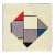 Nazmiyal Collection Vintage Scandinavian Mondrian Design Rug For Sale