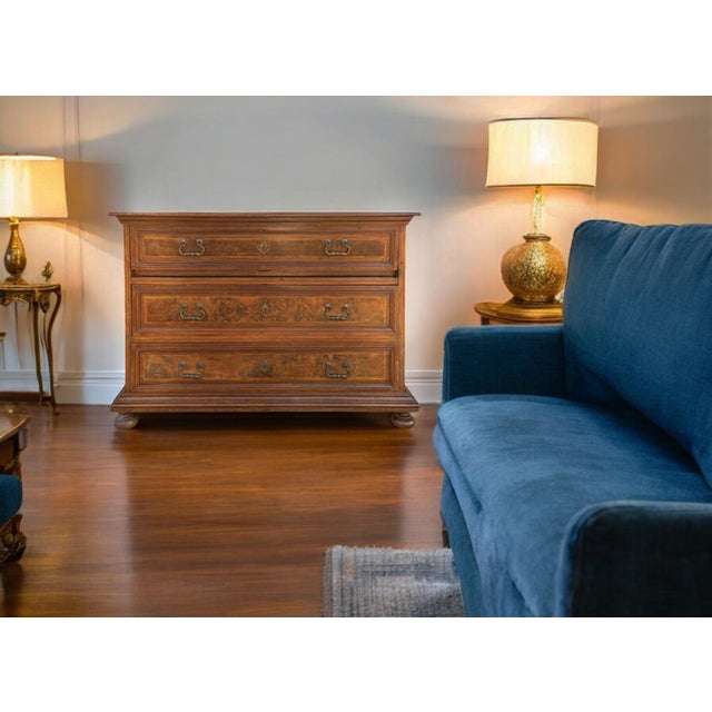 17th Century Italian Chest of Drawers with Secretary For Sale - Image 9 of 18