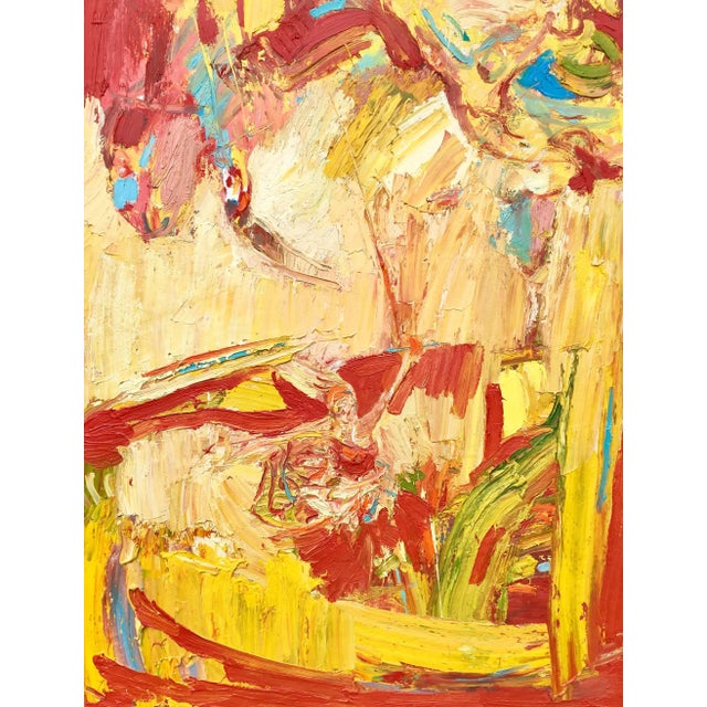 Paul Wadsworth Trapeze In Yellow 2018 For Sale