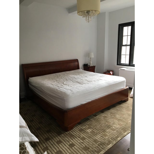 Grange Louis Philippe King Sleigh Bed Chairish