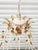 Wood Large Neoclassical Style Giltwood & Metal Cha For Sale - Image 7 of 12