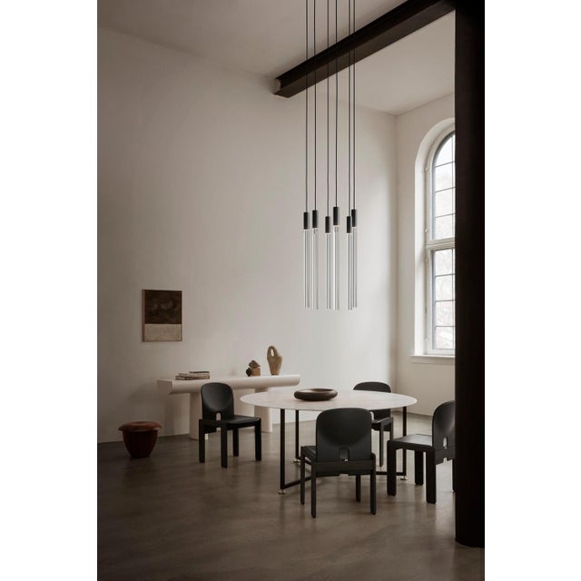 Scarpa 121 Chair in Wood and Leather by Afra & Tobia Scarpa For Sale - Image 8 of 15