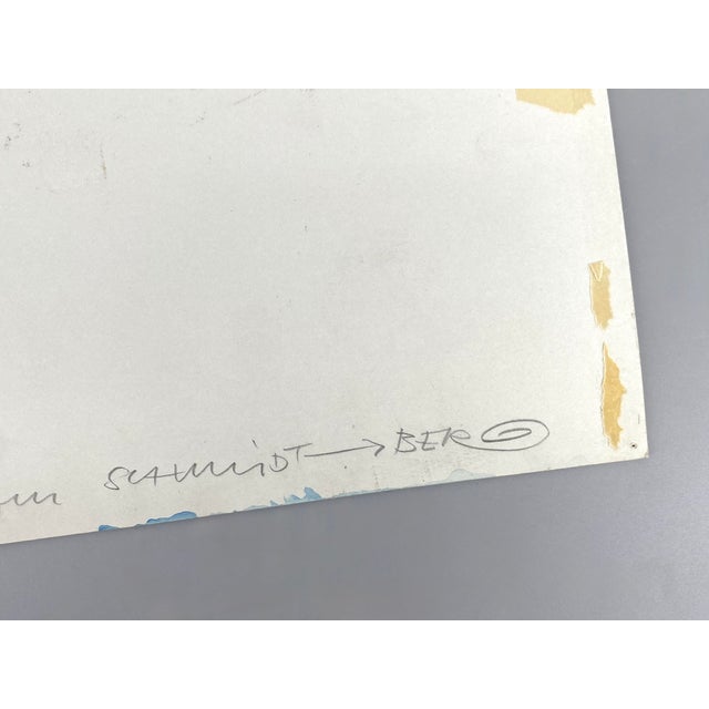 Heinz Schmidt-Berg, View from Ascona to Locarno, 1962, Gouache For Sale - Image 11 of 13