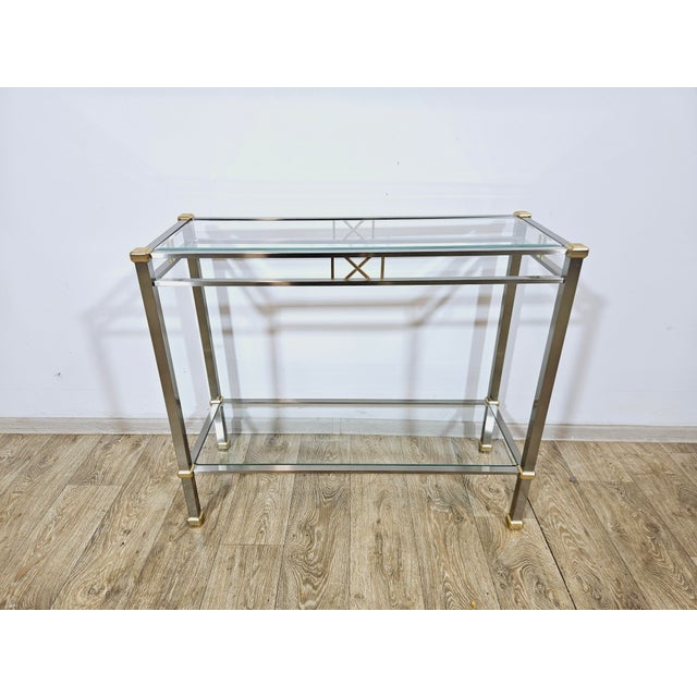 Hollywood Regency Hollywood Regency Console Table For Sale - Image 3 of 16