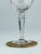 Antique Thistle Crystal Wine Glass from Saint Louis, 1890s For Sale - Image 8 of 9