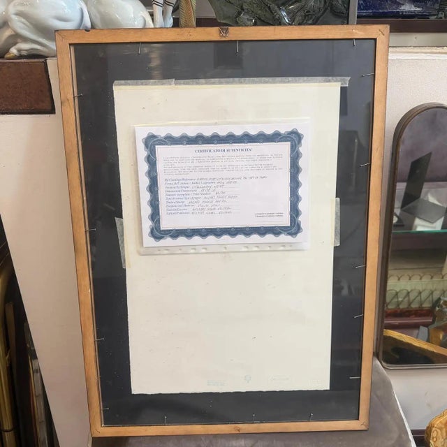 A 21st Century Framed Pop Art Mick Jagger 42/100 Lithograph by Andy Warhol For Sale - Image 11 of 11