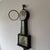 Coffee Antique Sessions “Banjo” Wall Clock, Eagle Finial Ship Scene For Sale - Image 8 of 8