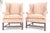 Pair of Kittinger Style Tall Wingback Chairs Mint Frames as is Upholstery For Sale - Image 9 of 15