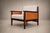 Brazilian Modern Armchair in Rosewood, Leather & Linen, Fatima, 1960s For Sale - Image 15 of 18