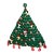 Mid 20th Century Handmade Hanging Snoopy Crocheted Christmas Tree Decoration For Sale
