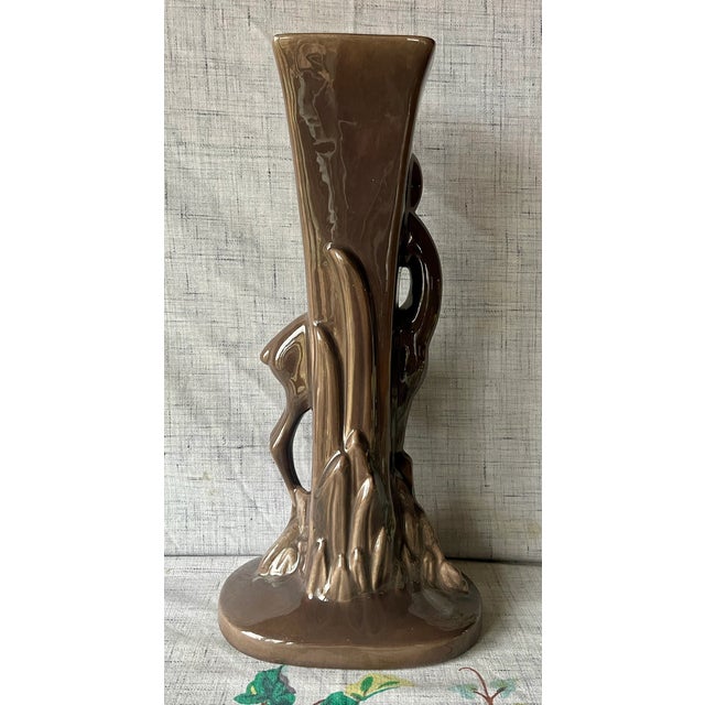 1950s 1950s Royal Haeger Mid-Century Modern Gazelle Vase Art Pottery For Sale - Image 5 of 11