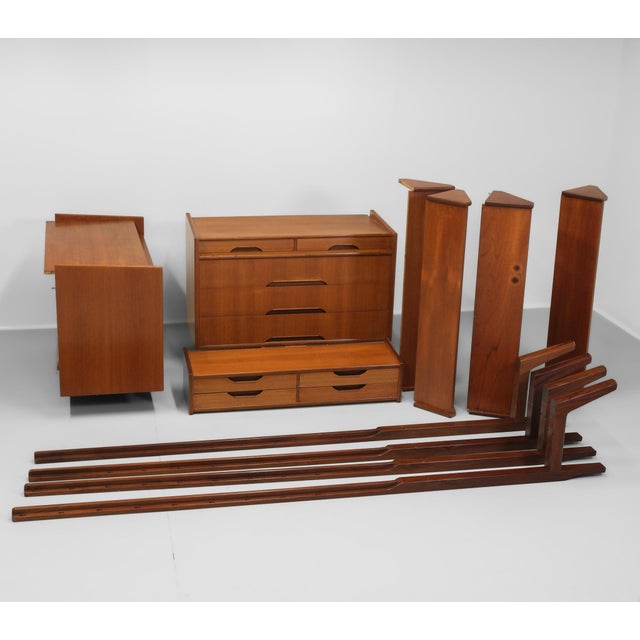 Norwegian Modular Shelving System in Teak, 1960s, Set of 11 For Sale - Image 18 of 18