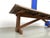 Large Refectory Table in Pine and Beech with X-Shaped Base, 1970s For Sale - Image 13 of 18