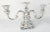 Danish Silverplate Candelabra Candlesticks For Sale - Image 4 of 12