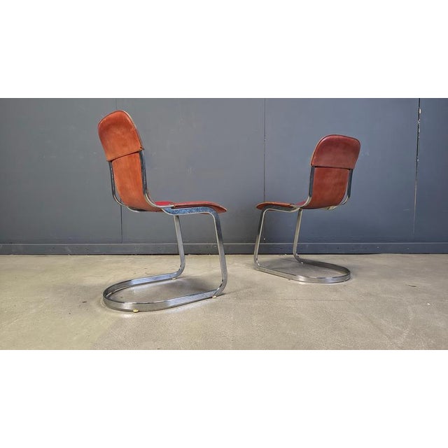 Vintage Dining Chairs from Cidue, 1970s, Set of 6 For Sale - Image 4 of 14