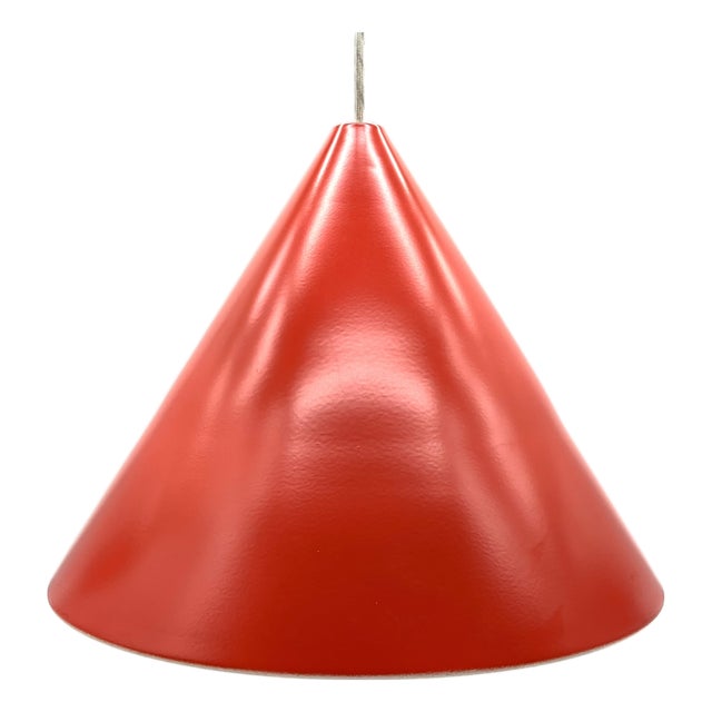 Large Mid-Century Danish Billiard Pendant Lamp in the style of Louis Poulsen, 1960s For Sale